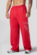 2175 - GOLDEN ERA SWEATS RED WASH - Unmatched Kicks-YOUNG LA