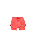 247 Hybrid 2 - In - 1 Short - Racing Red - Unmatched Kicks - REPRESENT