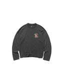 247 Torch Boxy Long Sleeve T-Shirt - Washed Black - Unmatched Kicks - REPRESENT