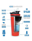 26 oz Stainless Steel Insulated Ice Shaker - Panda Logo - Unmatched Kicks-PANDA