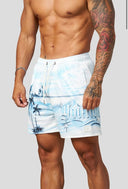 1127 - DAYDREAM MESH SHORTS WHITE/BLUE