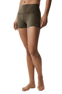3" ALO Softsculpt High - Waist Precision Short - Olive Tree - Unmatched Kicks - Women:Bottoms:Shorts