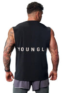 3006 - RunTech Tanks Black - Unmatched Kicks - YOUNG LA
