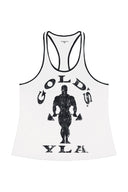 3014 - Golds Gym Classic Stringers White - Unmatched Kicks - YOUNG LA