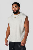 3019 - Elevated Cut-Offs Heather Grey