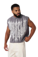 3021 - Revenge Crop Cut - Offs Grey Wash - Unmatched Kicks - YOUNG LA