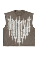 3021 - Revenge Crop Cut - Offs Olive Brown Wash - Unmatched Kicks - YOUNG LA