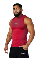 3052 - Apex Compression Cut - Offs Red - Unmatched Kicks - YOUNG LA