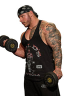 3062 - Gold's Glitch Stringers Black - Unmatched Kicks - YOUNG LA