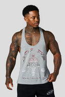 3062 - Gold's Glitch Stringers Heather Grey - Unmatched Kicks - YOUNG LA