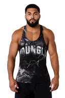 3066 - RunTech Camo Stringers Black Grey Tree Camo - Unmatched Kicks - YOUNG LA