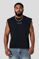 3096 - Eagle Cutoffs Black Wash - Unmatched Kicks-YOUNG LA