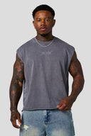 3096 - Eagle Cutoffs Grey Wash - Unmatched Kicks-YOUNG LA