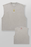 3107 - Looney Tunes Embroidered Cut-offs Tweety C - Unmatched Kicks-YOUNG LA