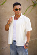 4063 - Amalfi Button-Ups Off-White