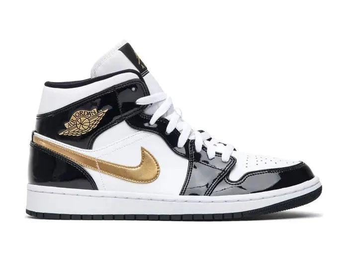 Air Jordan 1 Patent Gold mid