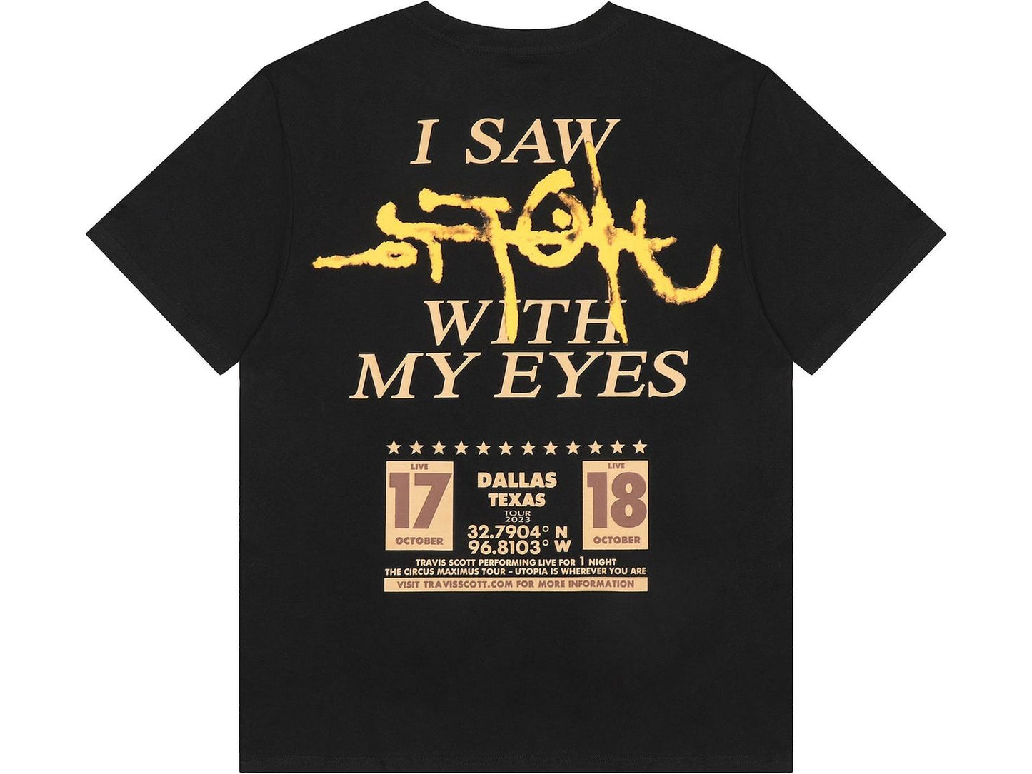 Travis Scott Utopia "My Eyes" T-Shirt