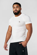 4016 - Natural Cotton Compression Tees White