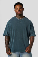 4034 - Japanese Cotton Tees Teal Wash - Unmatched Kicks-YOUNG LA