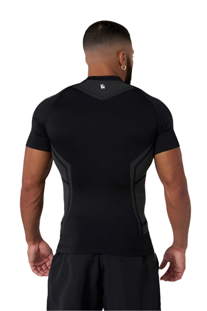 YOUNG LA 4041 - Warrior Compression Tees Black