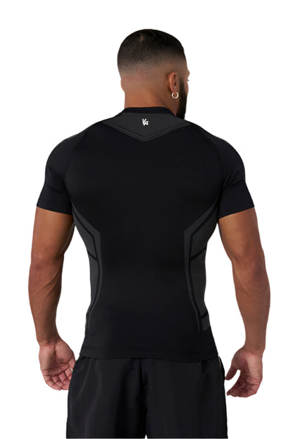 YOUNG LA 4041 - Warrior Compression Tees Black