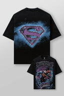 4044 - Superman Graphic Tees In Action - Unmatched Kicks - YOUNG LA