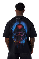 4044 - Superman Graphic Tees The Painting - Unmatched Kicks - YOUNG LA