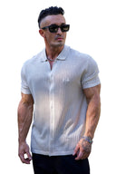4056 - Beach Club Button Ups Sand - Unmatched Kicks-YOUNG LA