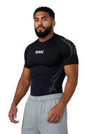4067 - Gothic Compression Tees Black/Grey - Unmatched Kicks - YOUNG LA