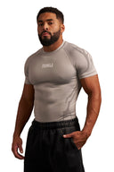 4067 - Gothic Compression Tees Grey - Unmatched Kicks - YOUNG LA