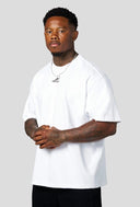 4212 - HEAVYWEIGHT TEES WHITE