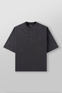 4106 - Dark Wave Tees Charcoal Wash - Unmatched Kicks - YOUNG LA