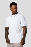 4126 - Dressy Sweater Tees White - Unmatched Kicks-YOUNG LA