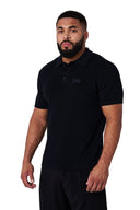 4136 - Knitted Dressy Polos Black - Unmatched Kicks - YOUNG LA