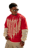 4156 - Revenge Tees Spring '25 Red Wash - Unmatched Kicks - YOUNG LA