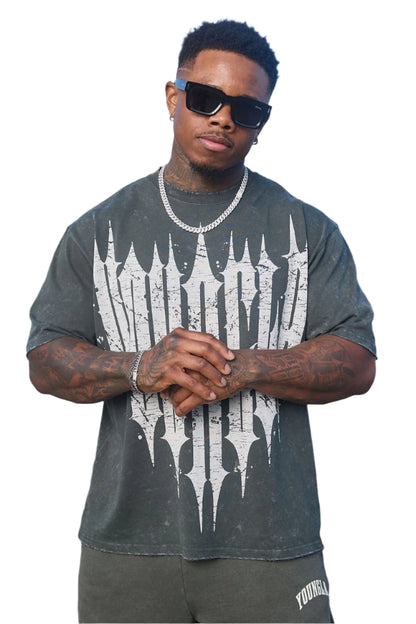 YOUNG LA 4156 - Revenge Tees Slate Wash