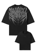 4185 - Chaos Tees Black Wash - Unmatched Kicks - YOUNG LA