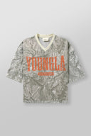 4187 - Varsity Football Cropped Tan Tree Camo