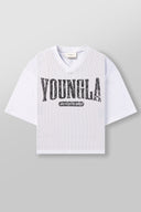 4187 - Varsity Football Cropped White