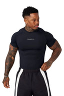 4193 - Classic Compression Tees Black - Unmatched Kicks - YOUNG LA