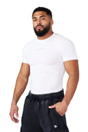 4193 - Classic Compression Tees White - Unmatched Kicks - YOUNG LA