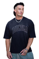 4203 - Uni Vintage Tees Black Wash - Unmatched Kicks - YOUNG LA