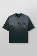 4203 - Uni Vintage Tees Deep Teal Wash - Unmatched Kicks - YOUNG LA