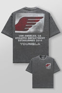 4224 - GOLDEN ERA SOFT BURNOUT TEES BLACK WASH - Unmatched Kicks-YOUNG LA