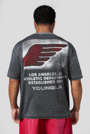 4224 - GOLDEN ERA SOFT BURNOUT TEES BLACK WASH - Unmatched Kicks-YOUNG LA