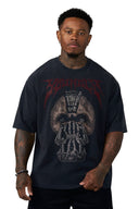 4257 - Batman Rhinestone Tees Bane R - Unmatched Kicks - YOUNG LA