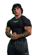 4259 - Batman Compression Tees Black - Unmatched Kicks - YOUNG LA
