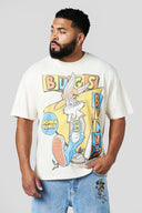 4291 - Looney Tunes Vintage Tees Retro Bugs - Unmatched Kicks-YOUNG LA