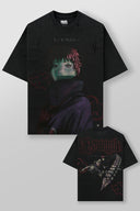 4318 - NARUTO DISTRESSED TEES Sasori - Unmatched Kicks-YOUNG LA