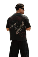 4318 - NARUTO DISTRESSED TEES Sasori - Unmatched Kicks-YOUNG LA